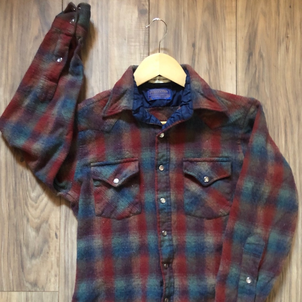 Pendleton Perl snap multicolor flannel